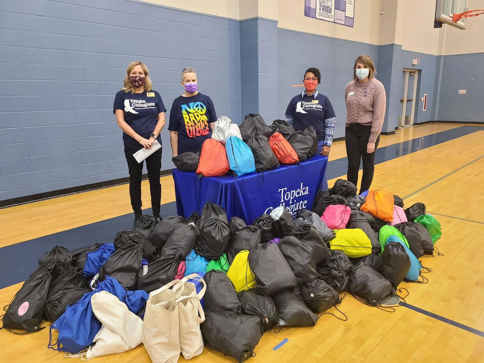 Topeka Collegiate Students Donate ‘Go-Kits’ to YWCA