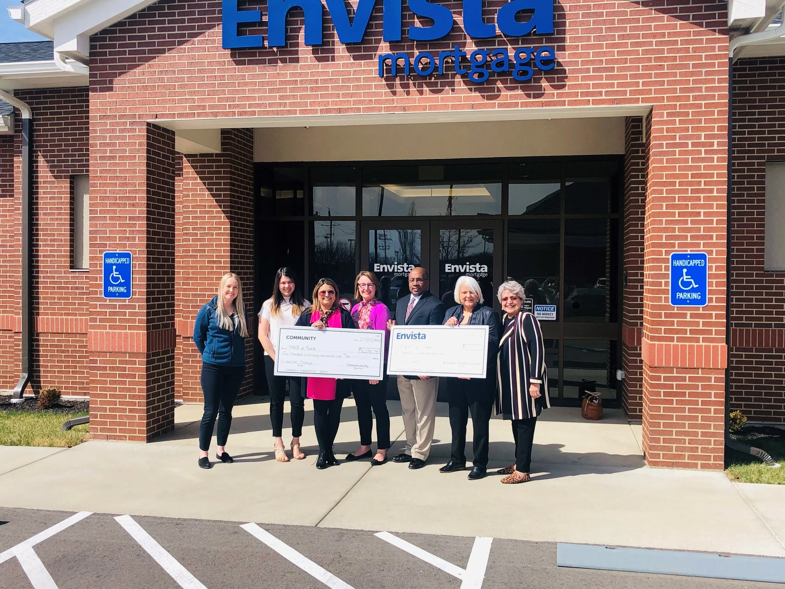 EnvistaCares Challenge Announces MANA de Topeka Donation Results