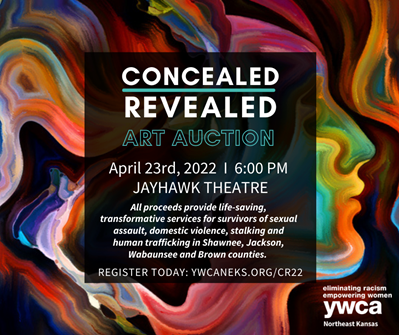 YWCA Northeast Kansas Hosts Concealed Revealed Art Auction During Sexual Assault Awareness Month