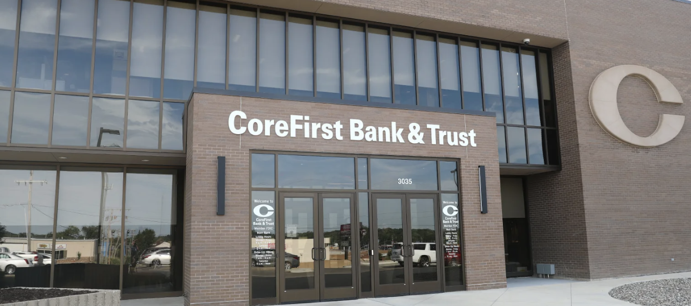Forbes Names CoreFirst Bank &amp; Trust Best-In-State Bank