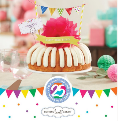 Nothing Bundt Cakes Celebrates 25 Years 