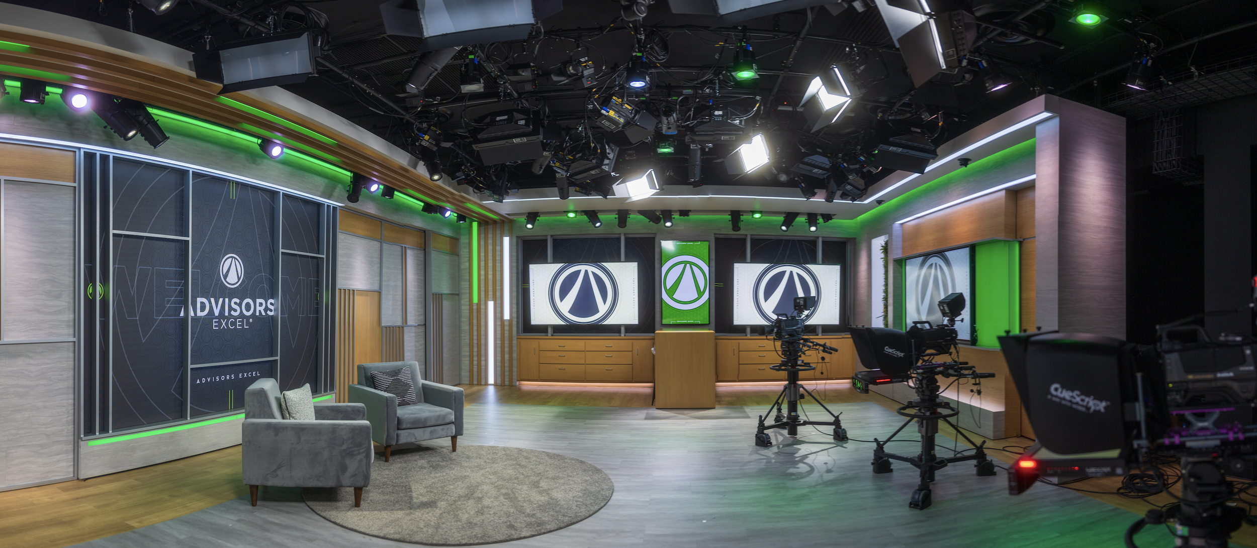 Advisors Excel Opens New Corporate Broadcast Studio 