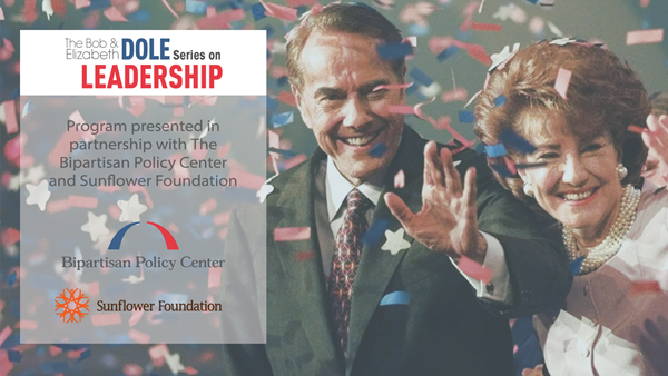 Bipartisan Policy Center bringing Bob and Elizabeth Dole Series to Kansas