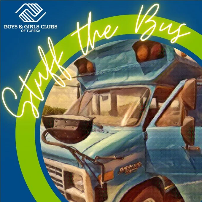 FHLBank Topeka supports 8th Annual “Stuff the Bus” program supply drive benefiting Boys &amp; Girls Clubs of Topeka
