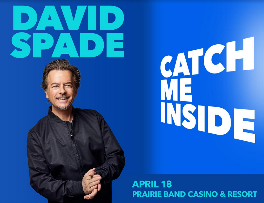 Catch Stand-Up Comedian, David Spade, LIVE at Prairie Band!