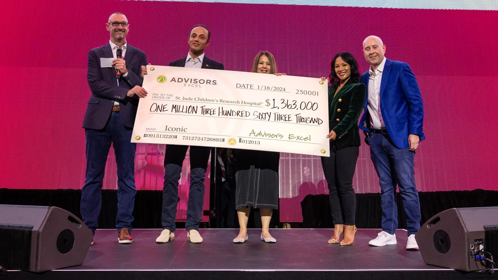 Advisors Excel Raises a Record $1.36 Million for St. Jude Children's  Research Hospital®