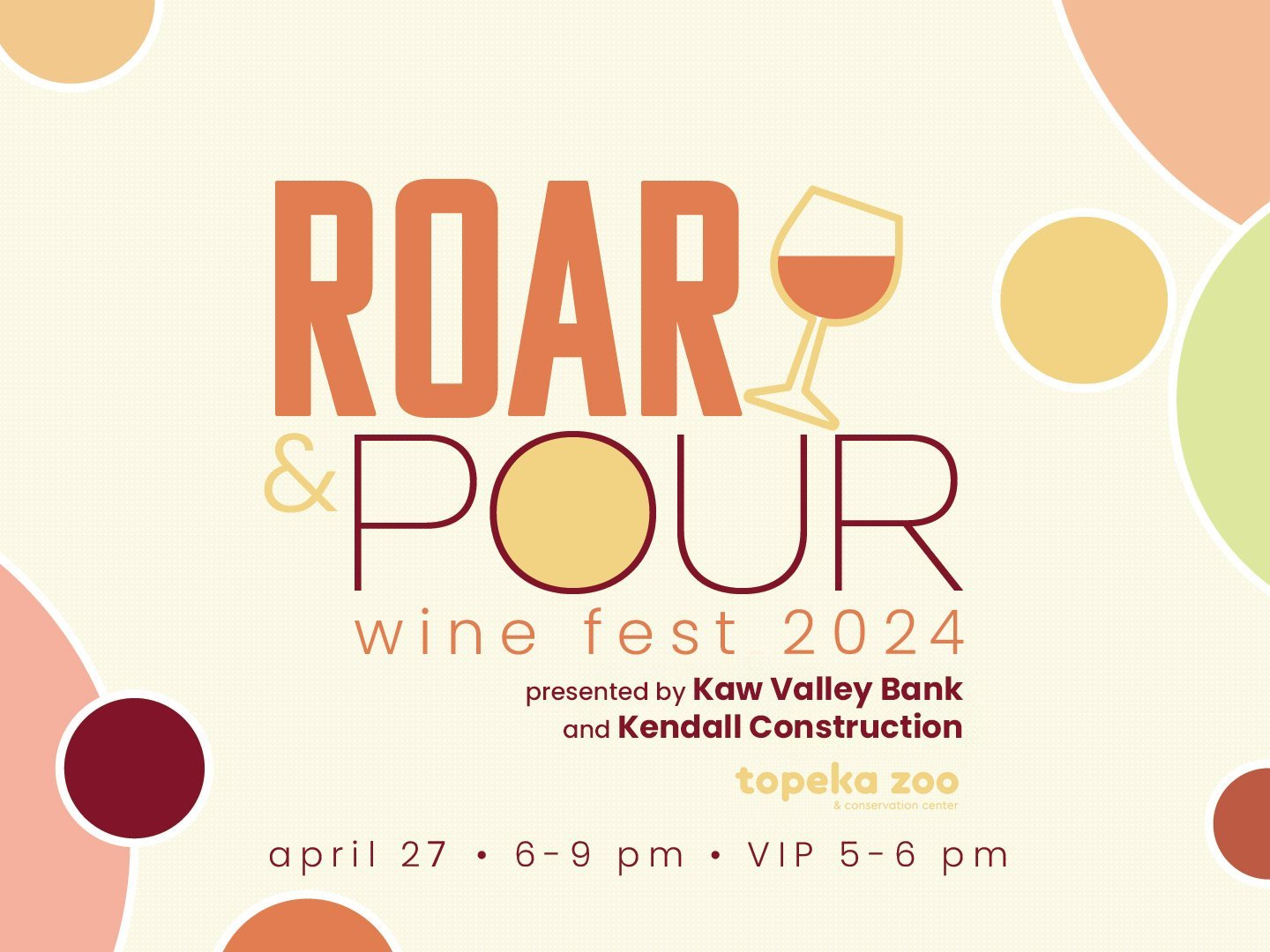 Roar &amp; Pour Wine Fest Returns To Topeka Zoo, Early Bird Tickets On Sale