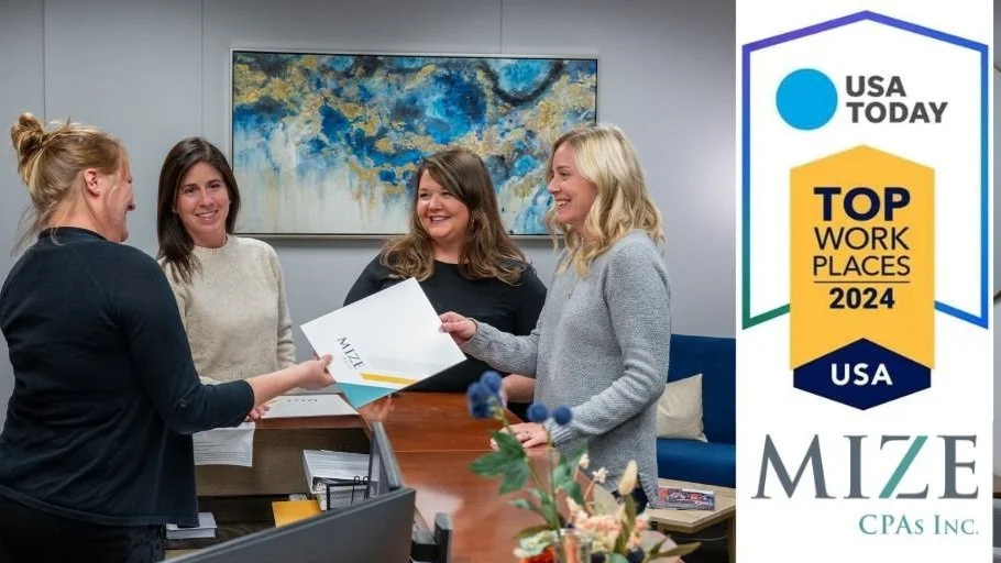 Mize Cpas Inc. Named One Of The 2024 Top Workplaces Usa