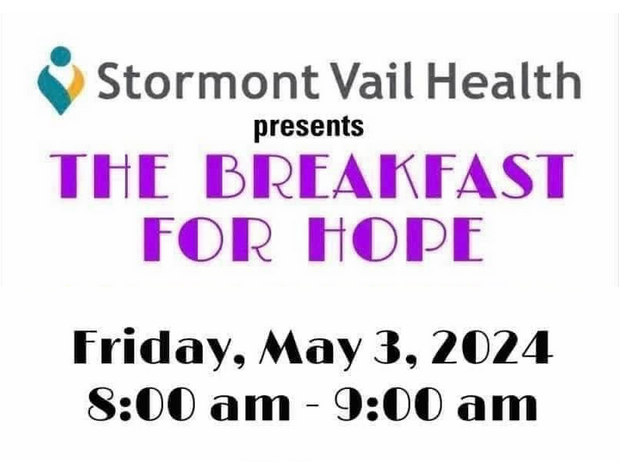 Stormont Vail Health Presents The Breakfast For Hope