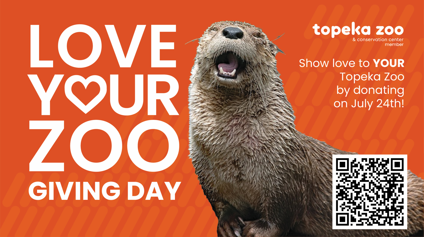 Topeka Zoo to Celebrate Giving Day on July 24th