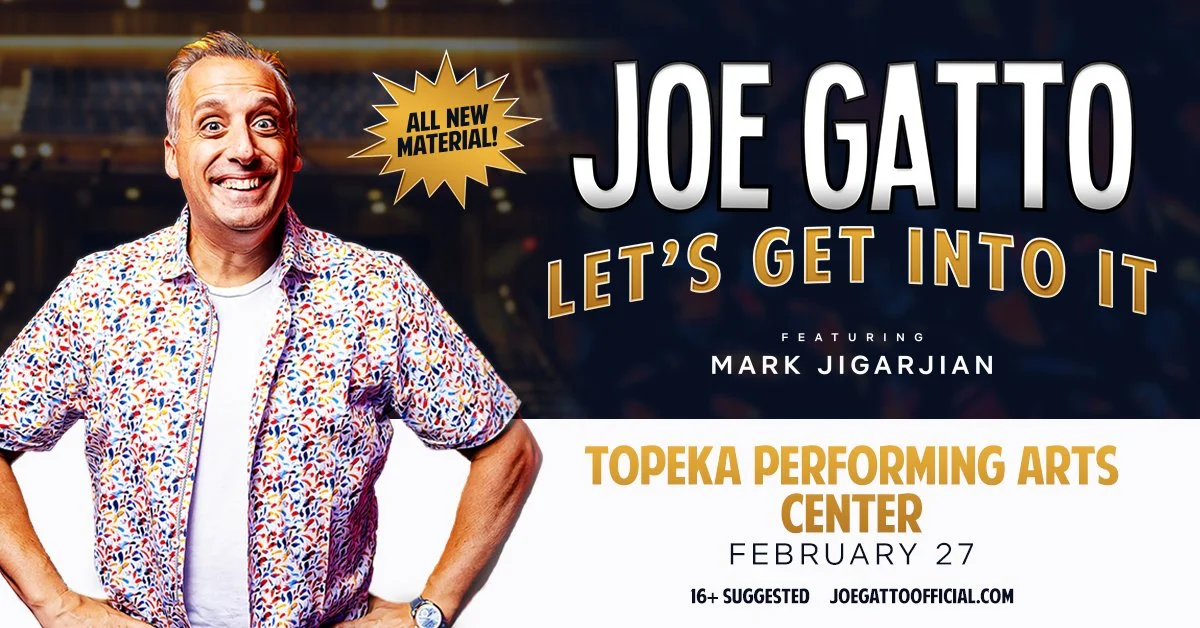 JOE GATTO – Let’s Get Into It Tour February 27, 2025 at 7:00PM