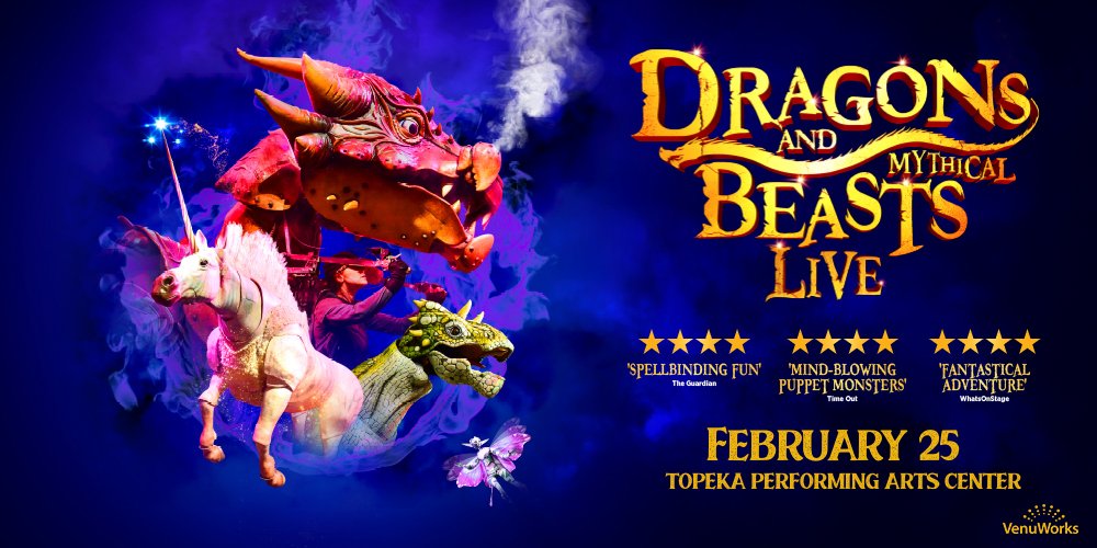 Dragons and Mythical Beasts Coming to TPAC, Feb. 25, 2025