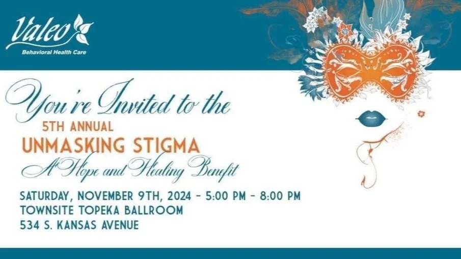 You're Invited to the 5th Annual Unmasking Stigma: A Hope and Healing Benefit