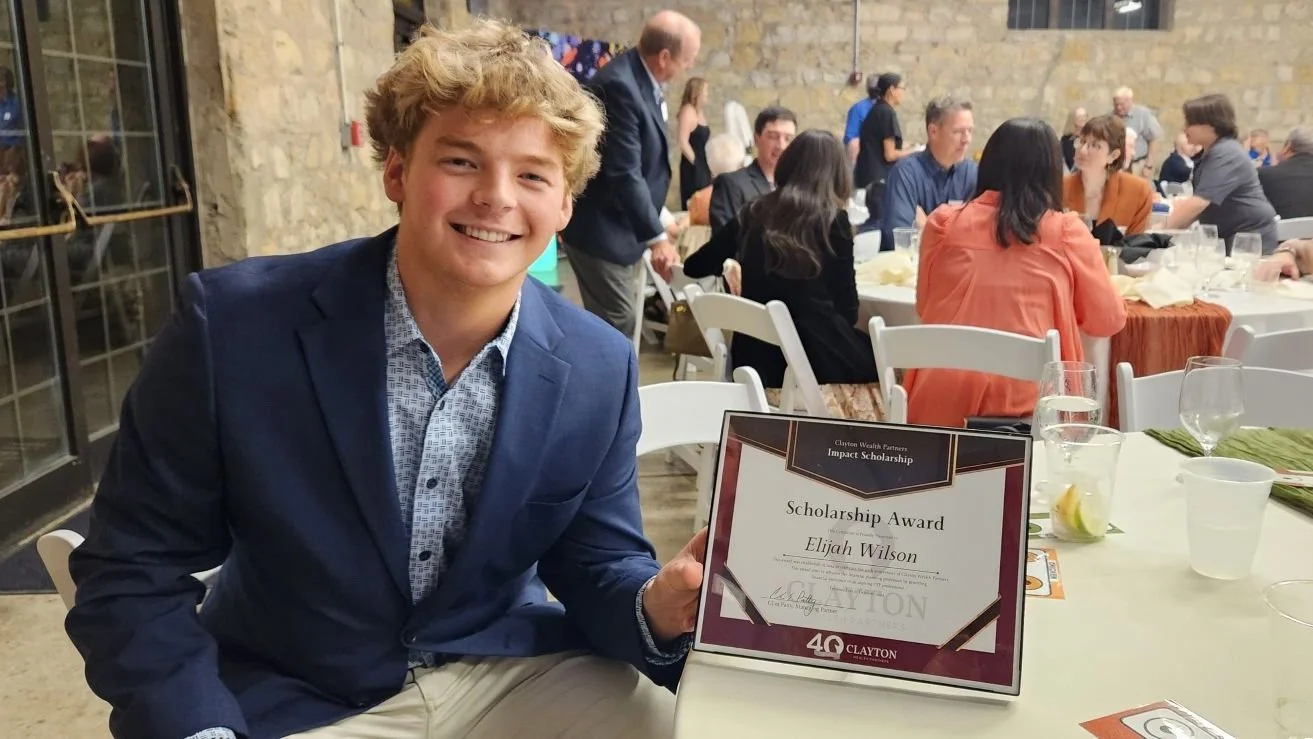 Clayton Wealth Partners Awards Impact Scholarship to Aspiring Financial Planner