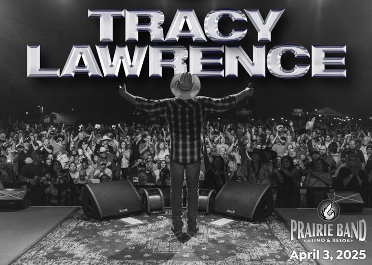 Tracy Lawrence to Perform Live at Prairie Band Casino &amp; Resort