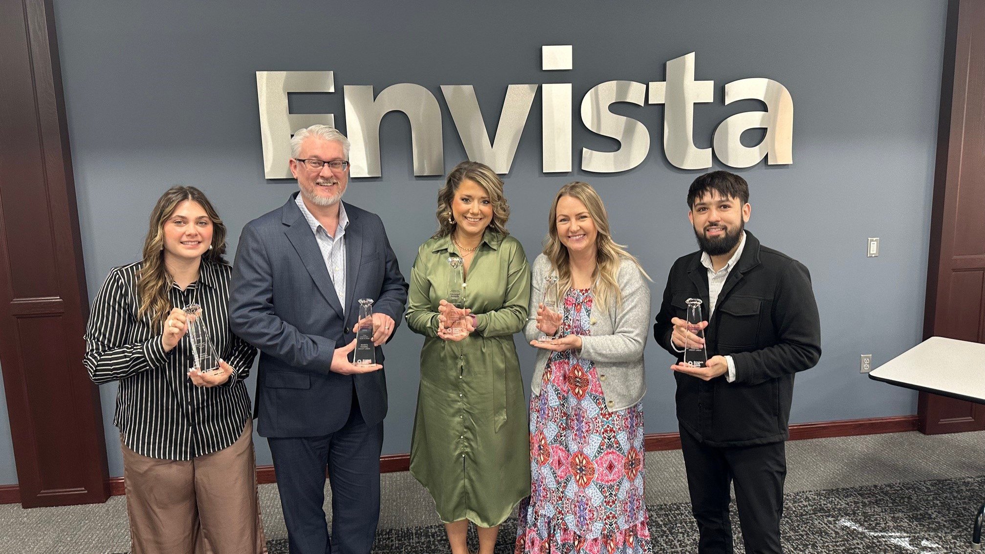 Envista Federal Credit Union Wins Five Diamond Awards for Marketing Excellence