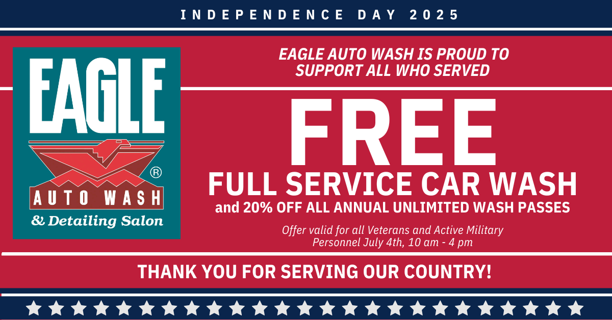FREE CAR WASHES!