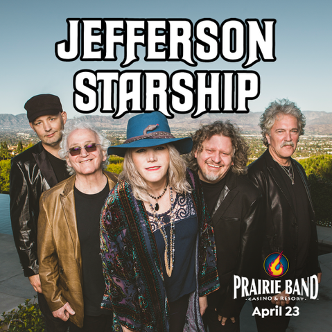 Jefferson Starship Performing Prairie Band Casino & Resort on April 23