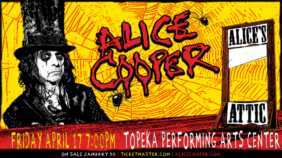 Alice Cooper - Alice's Attic Tour - Friday, April 17th