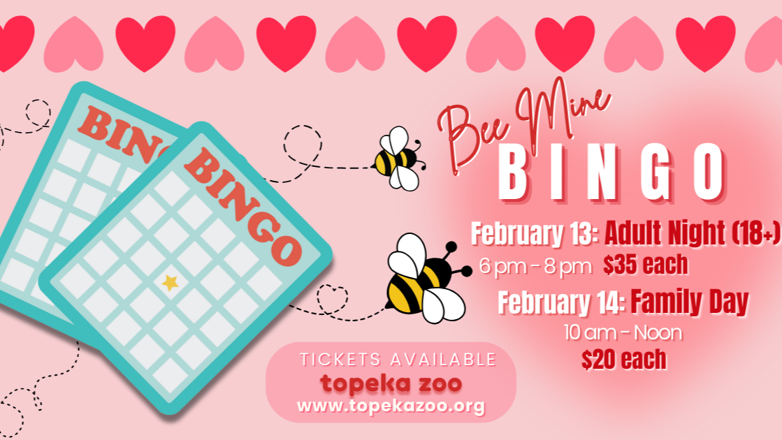 Bugged By Love? Topeka Zoo Hosting Valentine's Events &amp; Fundraiser
