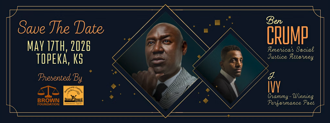 Tickets on Sale for 72nd Anniversary Brown V. Board Commemoration, Featuring National Civil Rights Attorney Ben Crump and Grammy Award-Winning Artist