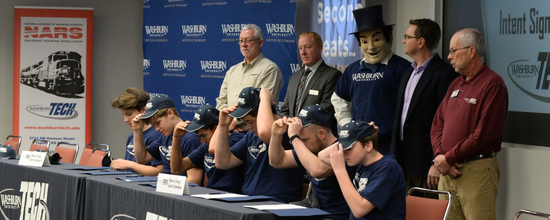 Washburn Tech celebrates recruits at 13th annual National Technical Letter of Intent Signing Day