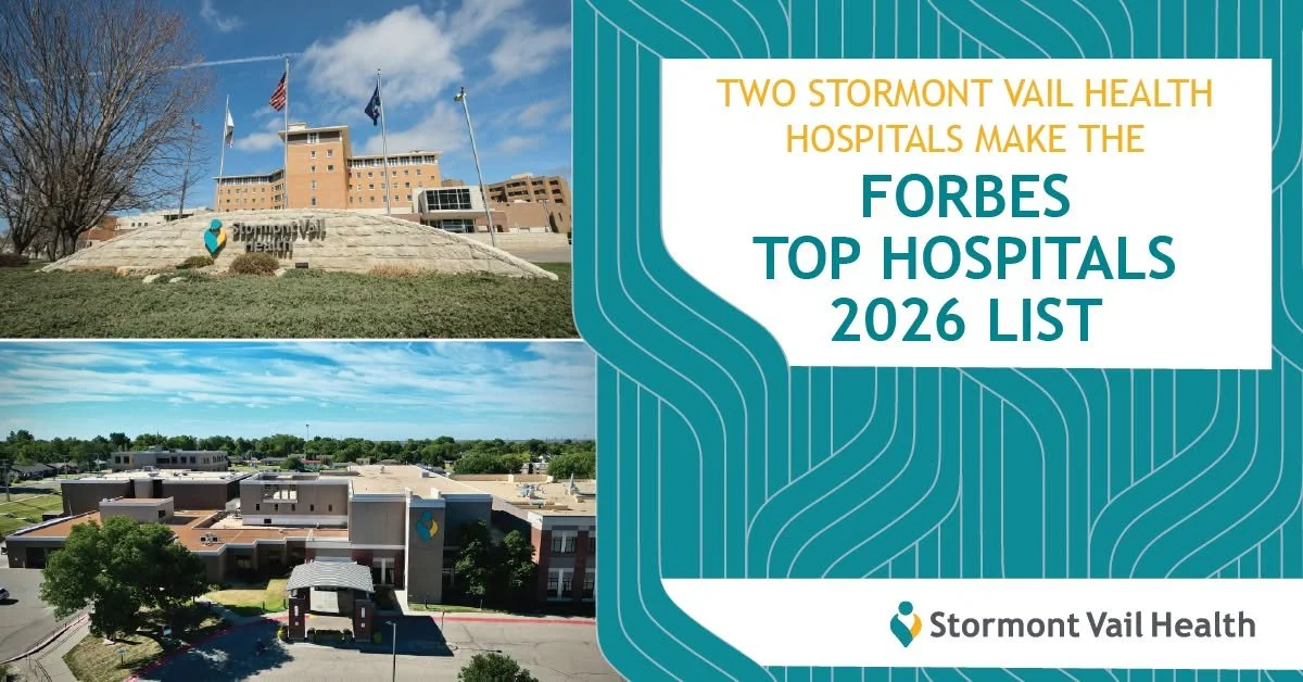 Stormont Vail Health's Topeka and Flint Hills Campuses Named to Forbes' Inaugural Top Hospitals List