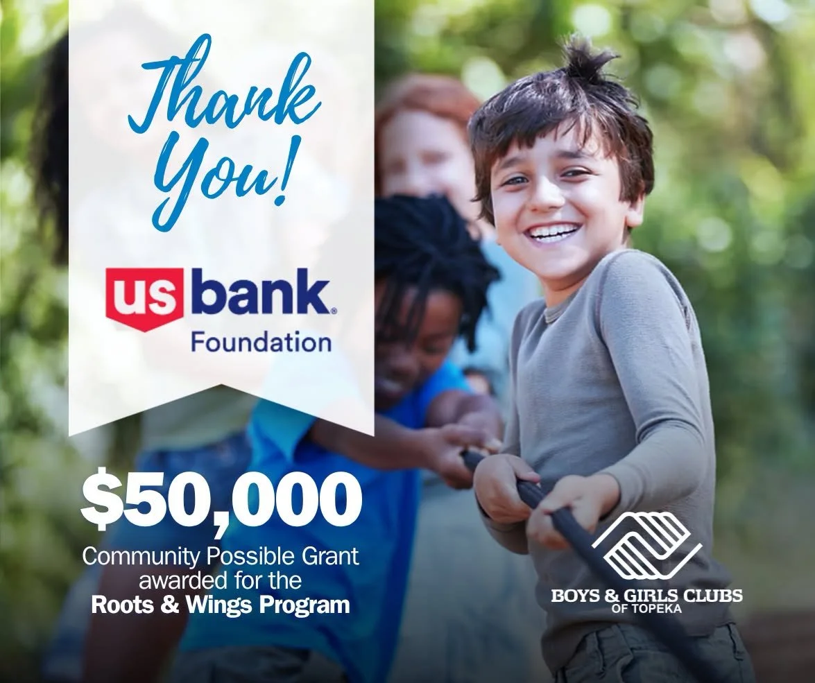 Boys &amp; Girls Clubs of Topeka Receives $50,000 Multiyear Grant from U.S. Bank Foundation