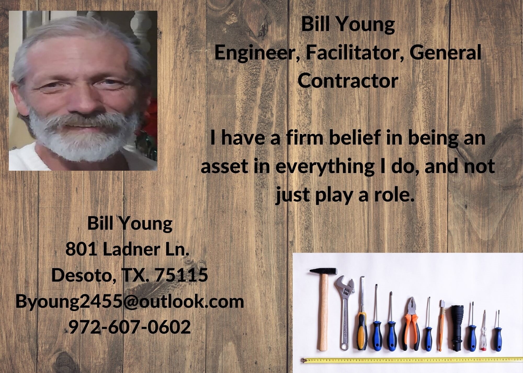 Home and Life Organizers - April 2021 - Bill Young