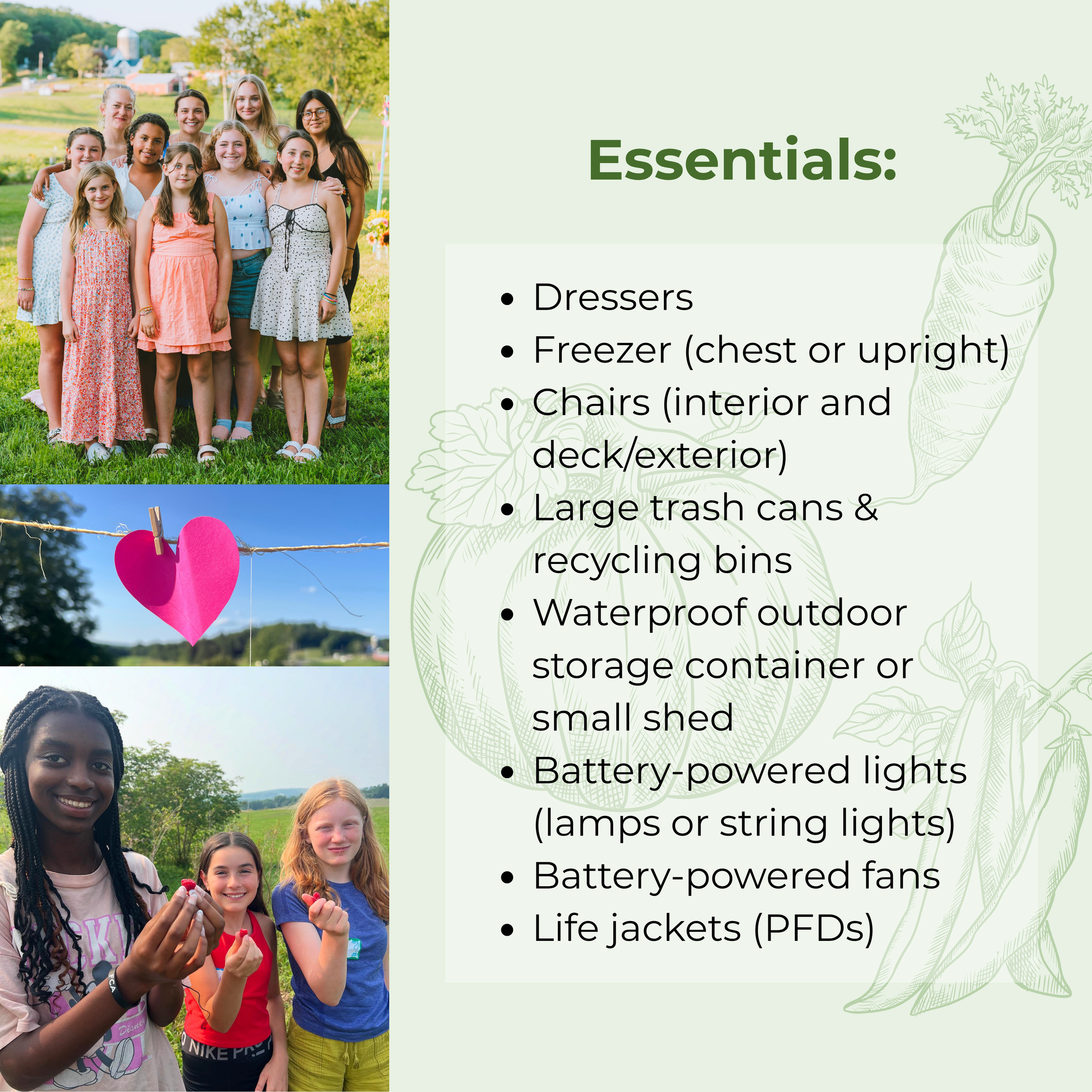 2026 Seeking Donated Items (Pg. 2).png