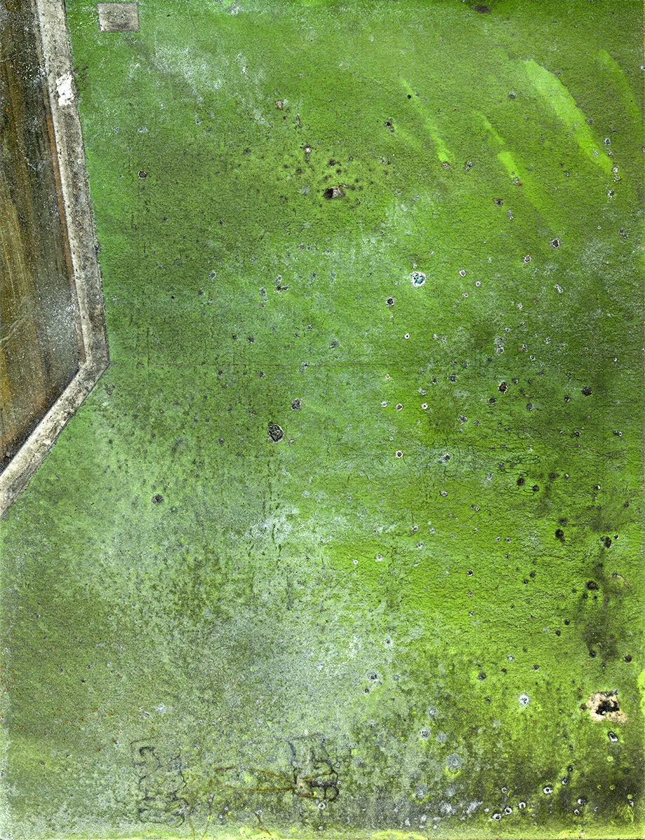 Accumulatus (Bedroom w/Green Walls), pigmented print on Hahnemühle Photo Rag paper, 42 x 32”, 2016