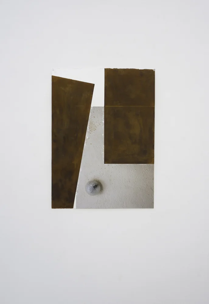 Anima et Cutis (12-D-01), 30 x 22”, Fabriano 640 gsm paper, pigment print, steel powder, matt medium, 2012