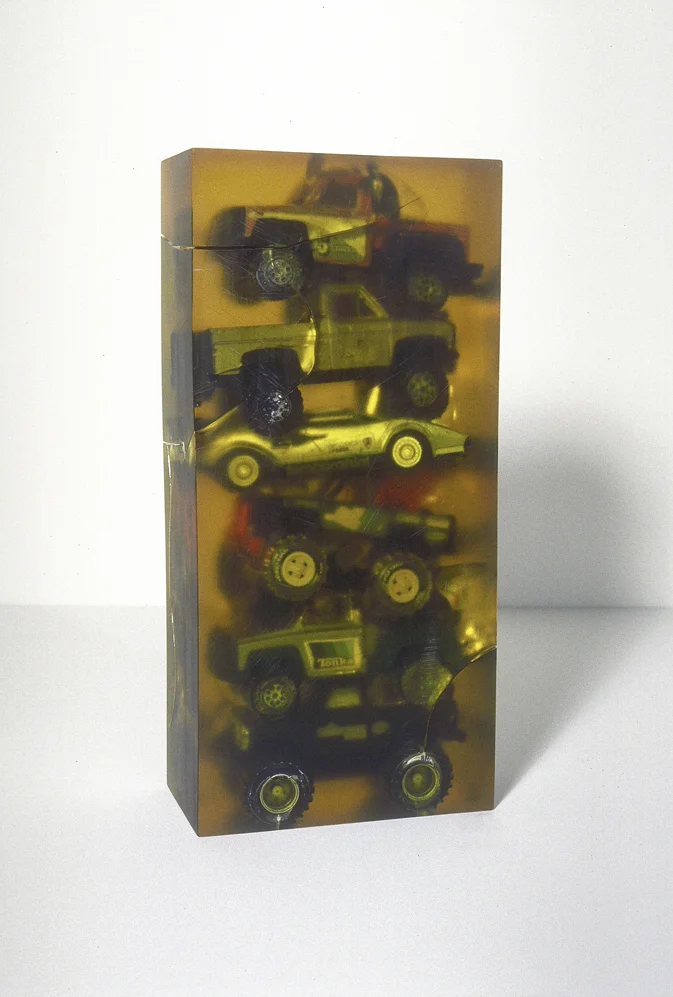 Cummulus Cresco (P/U’s), 20 1/4” x 9 1/2” x 5 1/4”, polyester resin, toy trucks, 1999