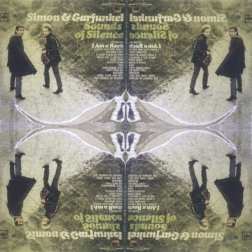 Damnum Speciosum (Paul and Art Walking), 45 x 45in, pigment prints, wood panel, 2002