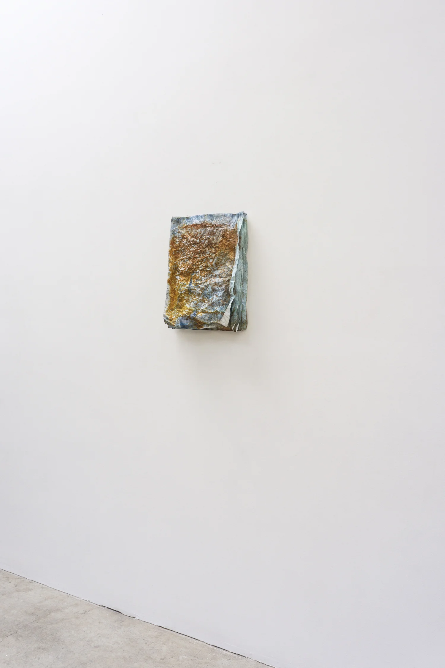 Delapsus (Stacked, Family Room with Missing Tile), 19 x 14 x 5in, pigment ink on paper, hardware, 2019