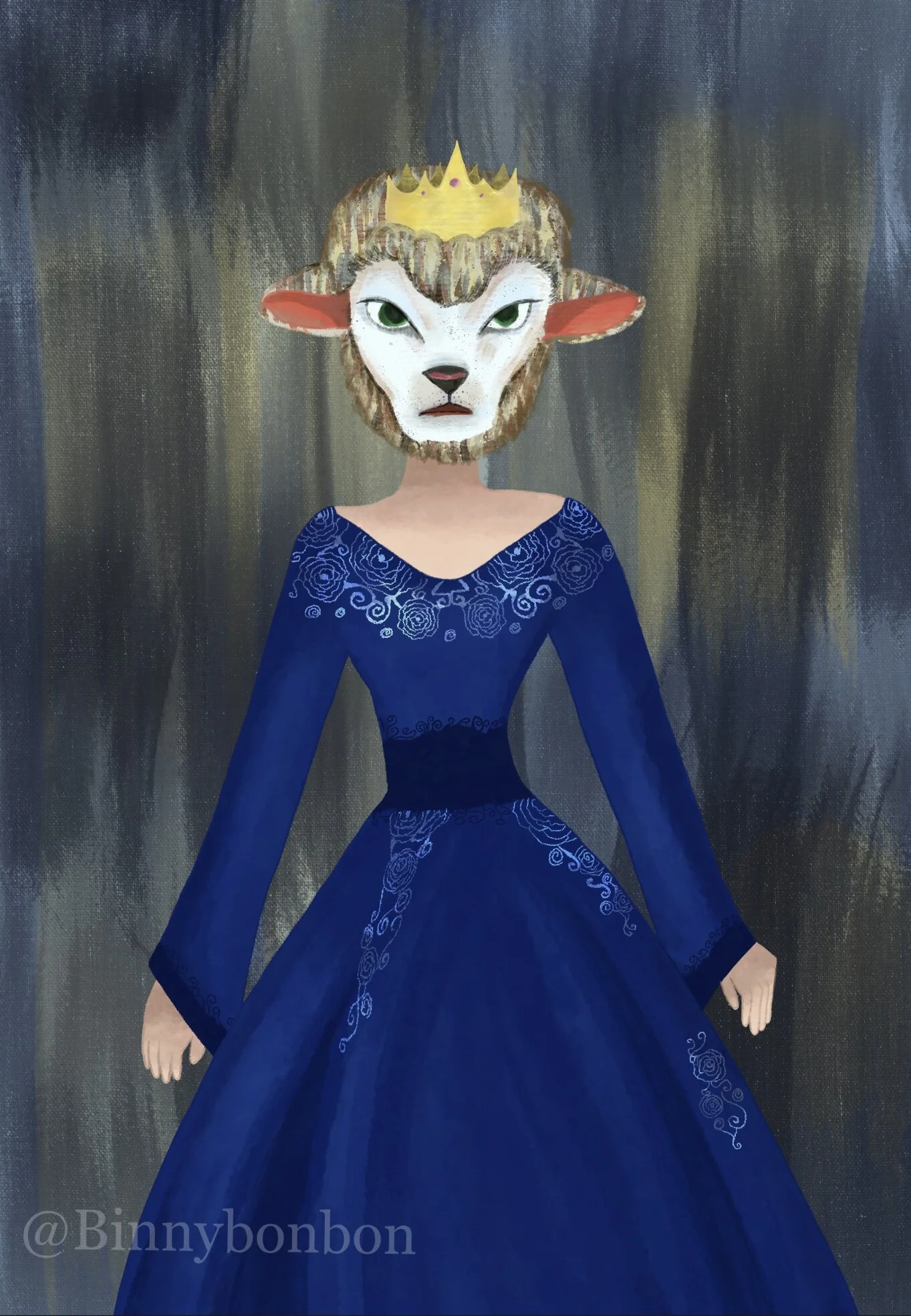 Kate Crackernuts - sheep head 2 (Binnybonbon).jpeg