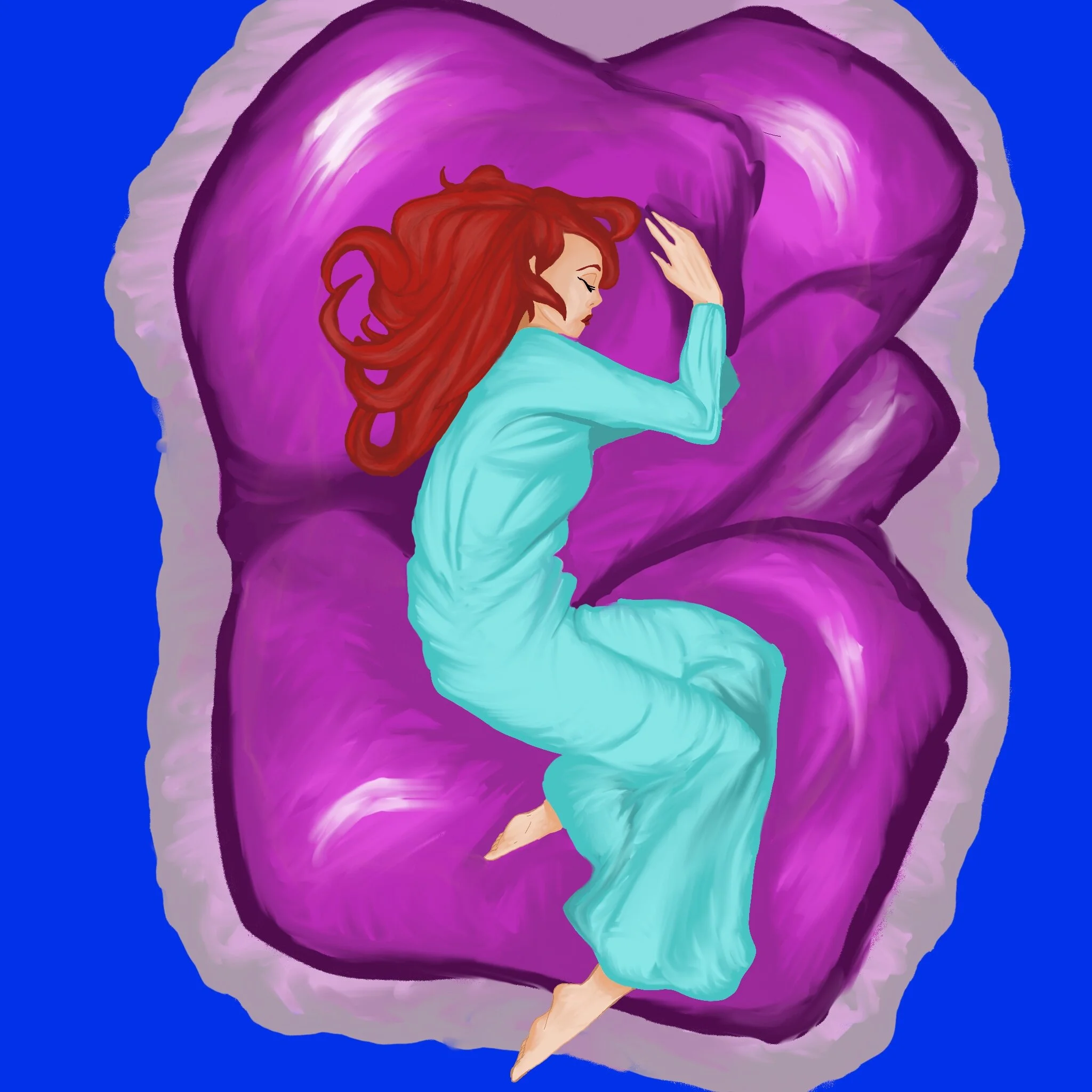 little mermaid - sleeping - @doodles_andnoodles.jpeg