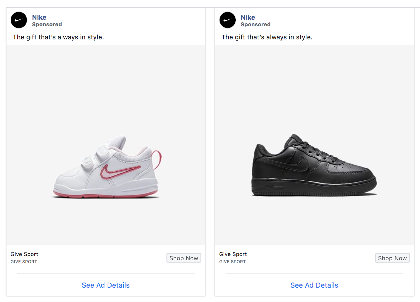 Nike Case Study How Nike Facebook Ads Are Used To Drive Sales Relevantly Facebook Marketing