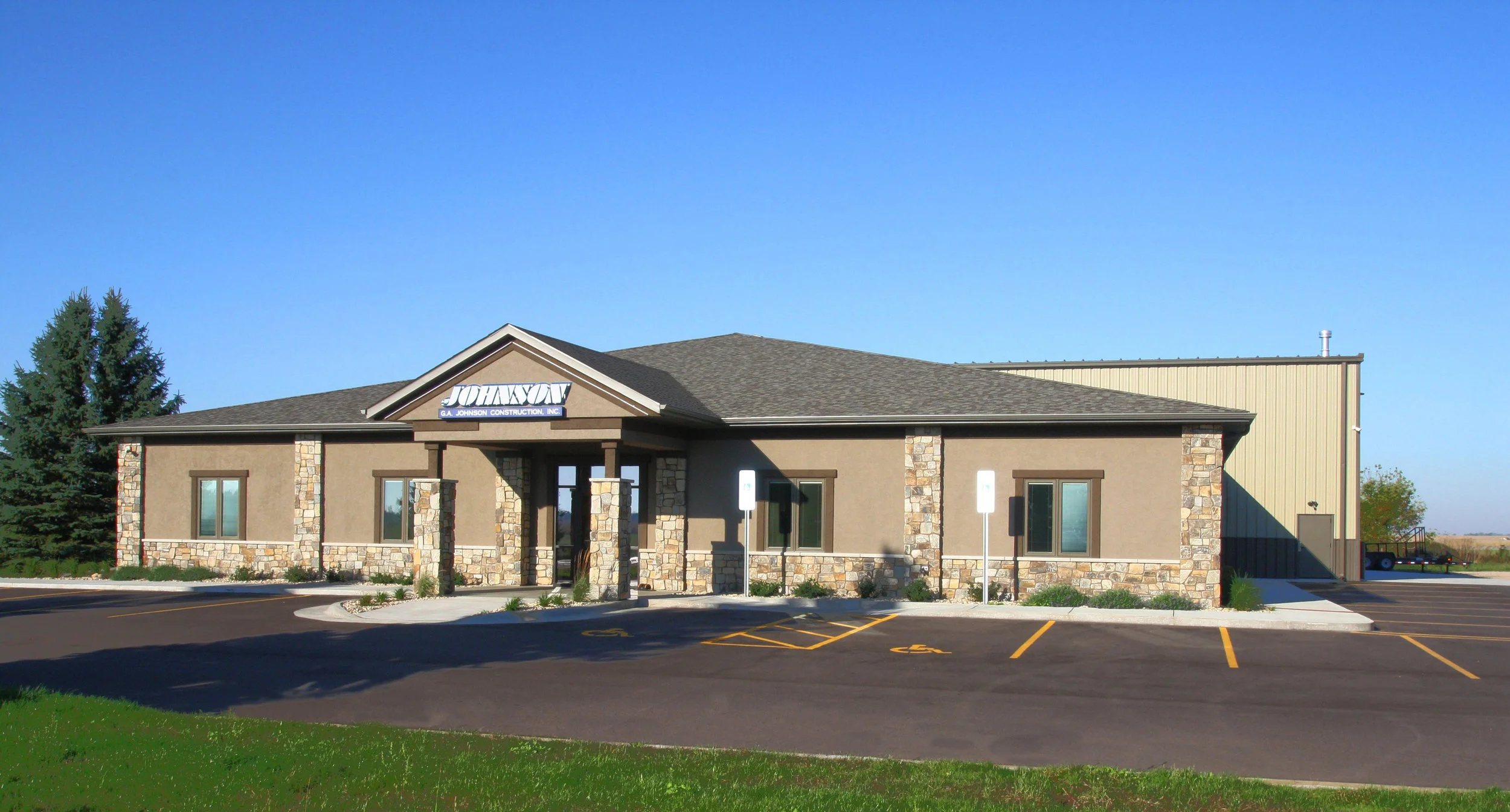 G.A. Johnson Construction Office