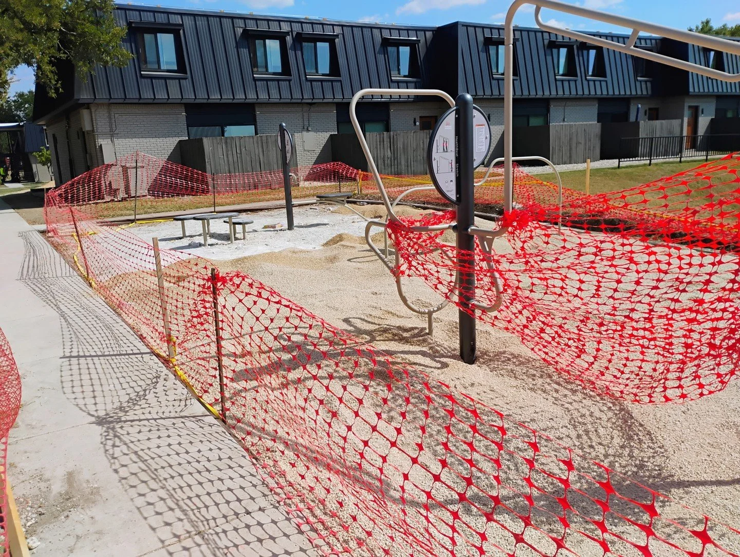 Playground closed for a reason &mdash; something better is coming. 🚧

This apartment community is getting a full upgrade with PlaygroundGrass, turning worn-out headaches into a clean, safe, and colorful play space that lasts.

When we&rsquo;re done,