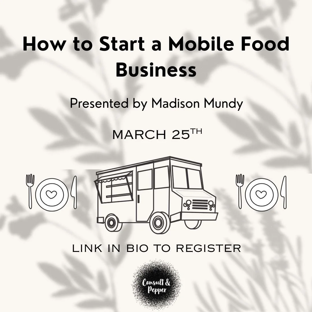 Happening tonight! 🚚🍔

Thinking about starting a food truck or mobile food business? Join this free online seminar to learn what it really takes to get started. You&rsquo;ll hear about regulations, barriers to entry, and helpful resources to turn y