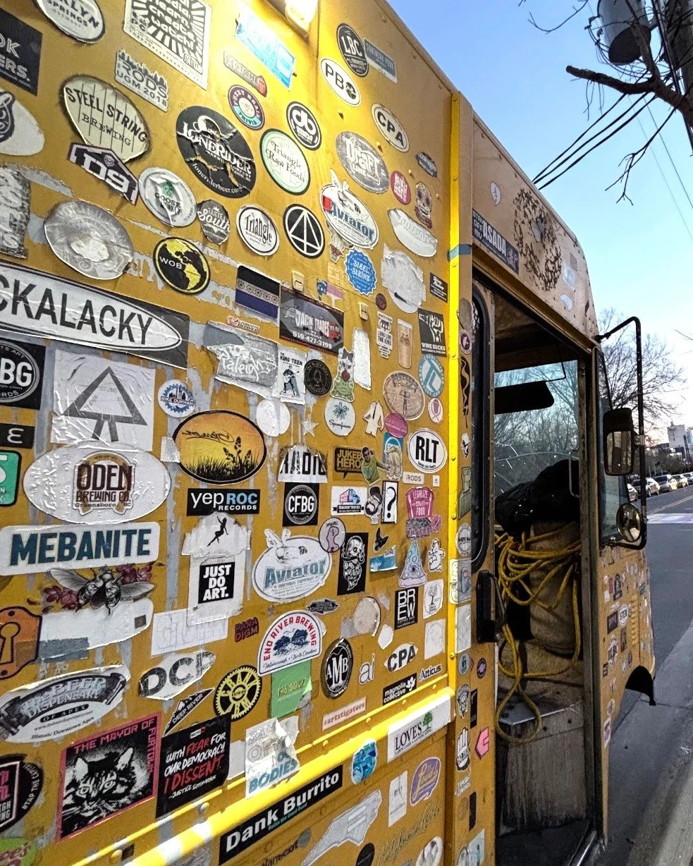 From city streets to festivals&hellip; these stickers tell our story 🥟

Each one marks a place @chirbachirba has served up their dumplings and shared a little flavor with an amazing community! 

The real question is&hellip; where&rsquo;s next? 👀📍