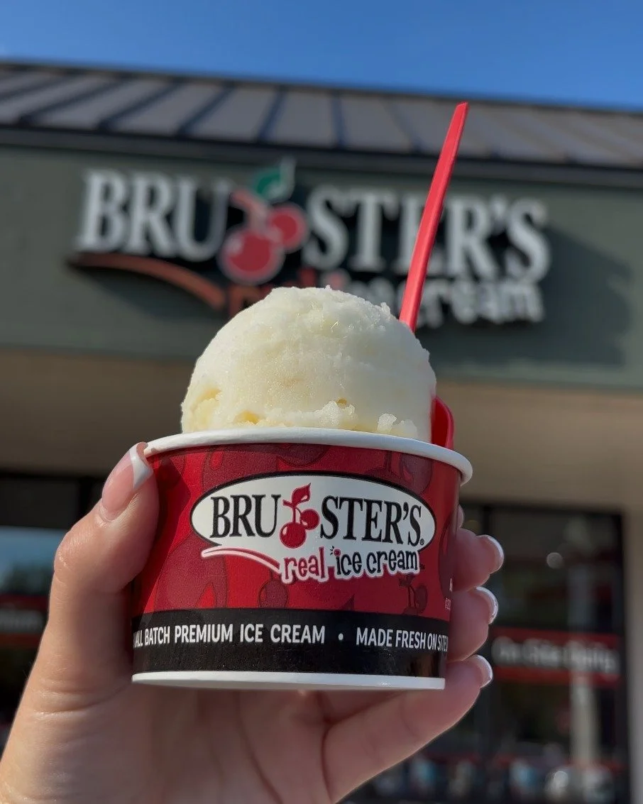 A little cup of happiness worth slowing down for 🍦Come to Bruster's and check it out!
.
.
.
@brustersdurham @brustersdurham