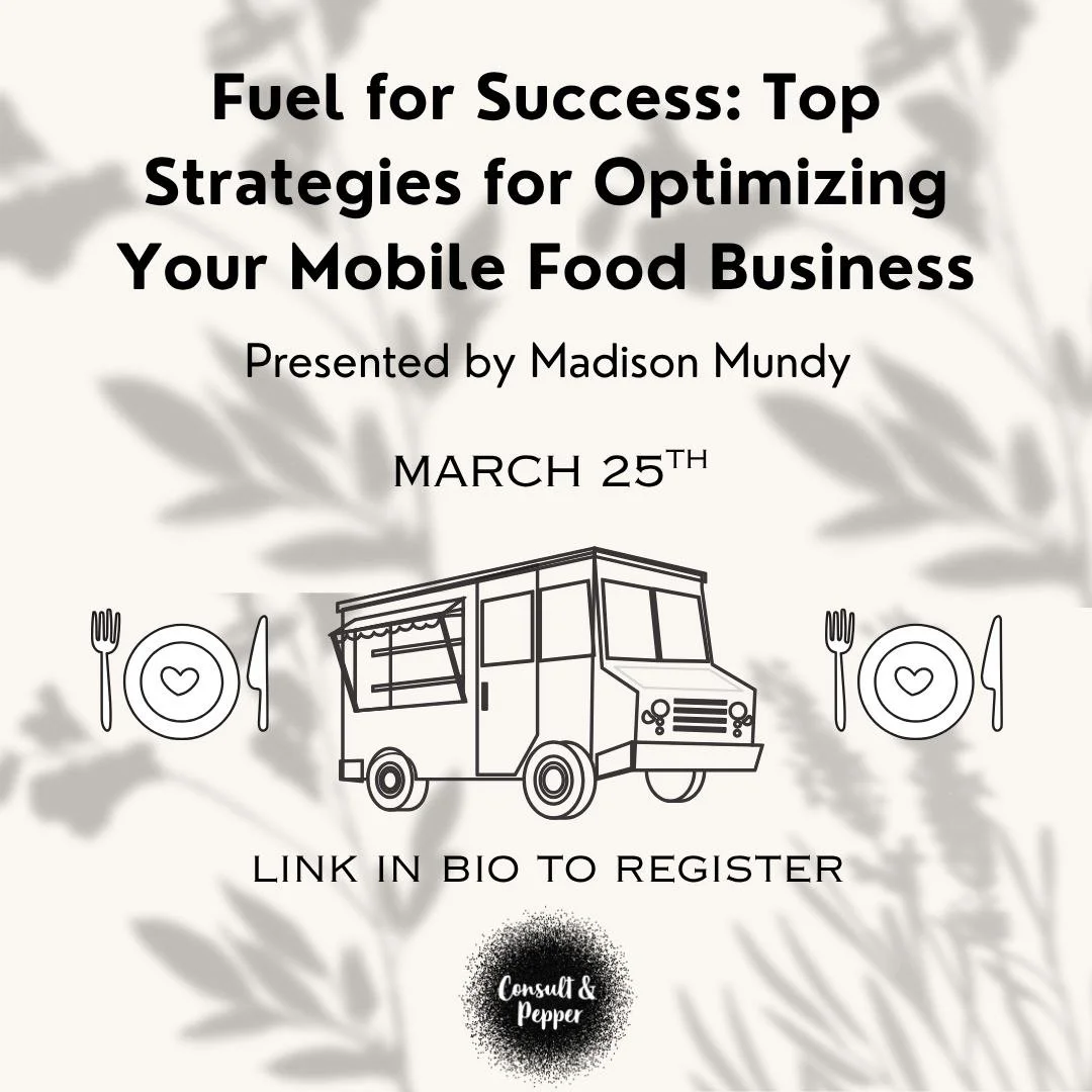 So your food truck is up and running&hellip; now what? 🚚💭

Fuel for Success: Top Strategies for Optimizing Your Mobile Food Business is happening June 3 from 7&ndash;9 PM online, and it&rsquo;s all about leveling up what you&rsquo;ve already built.