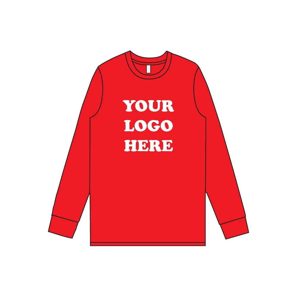 Long Sleeve Mockup Template