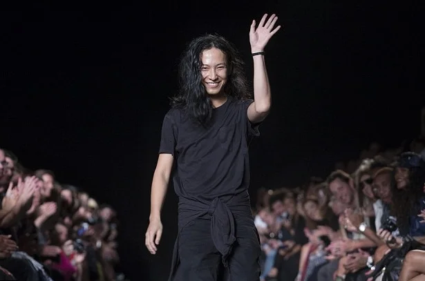 &nbsp;Alexander Wang takes a bow after presenting his Spring '15 collection
