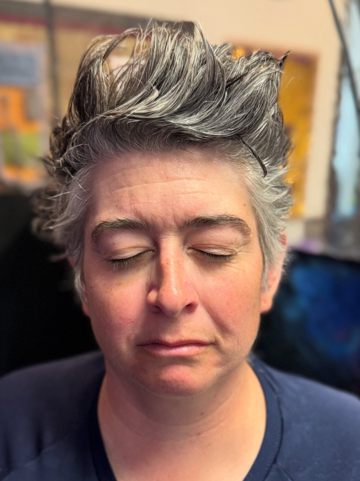 It&rsquo;s that time of year where I go radio silent &hellip; but actually I&rsquo;m doin faces every day (just a little different). This is one of the theater fantasy faces I do for @thehenryford #halloweennights 💙Jen is the Wicked Witch&rsquo;s he