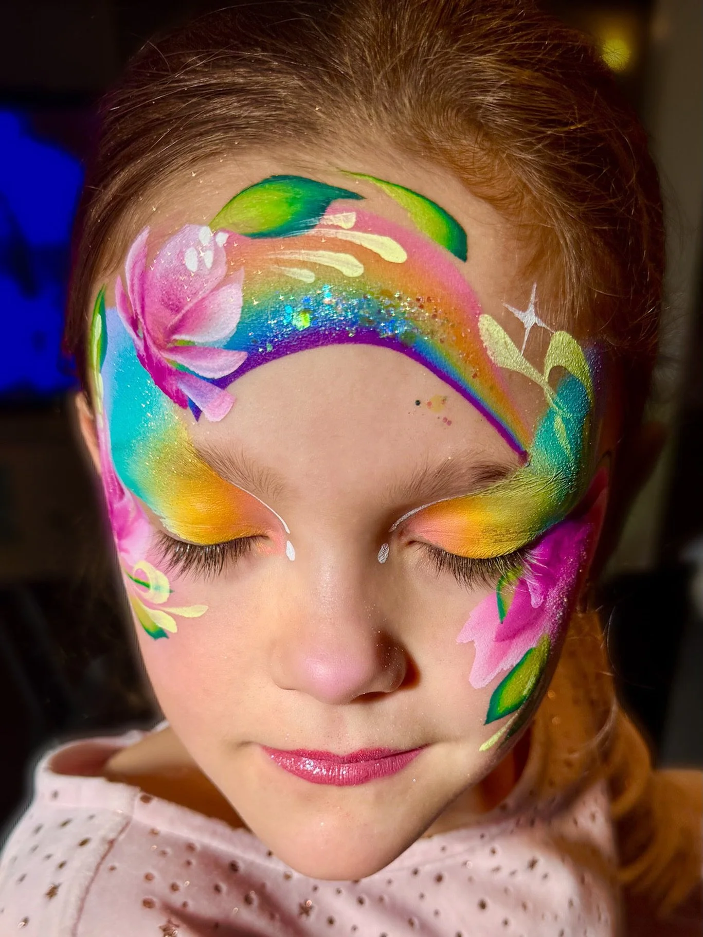 Flowers and rainbows 🙌🌸✨🌈