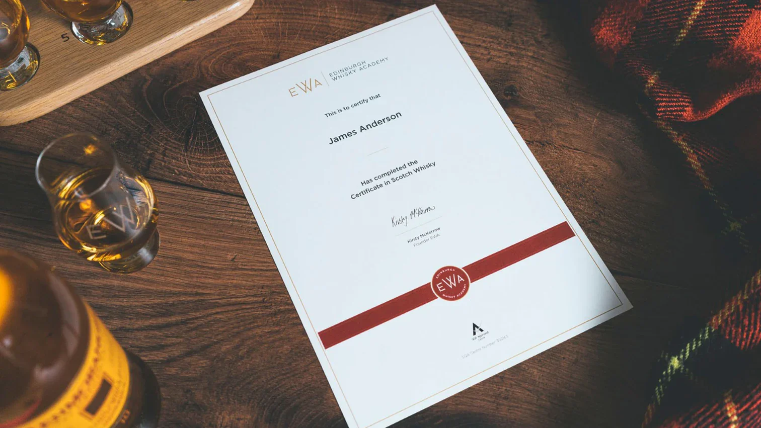 Certificate in Scotch Whisky - Hybrid Online + In Person