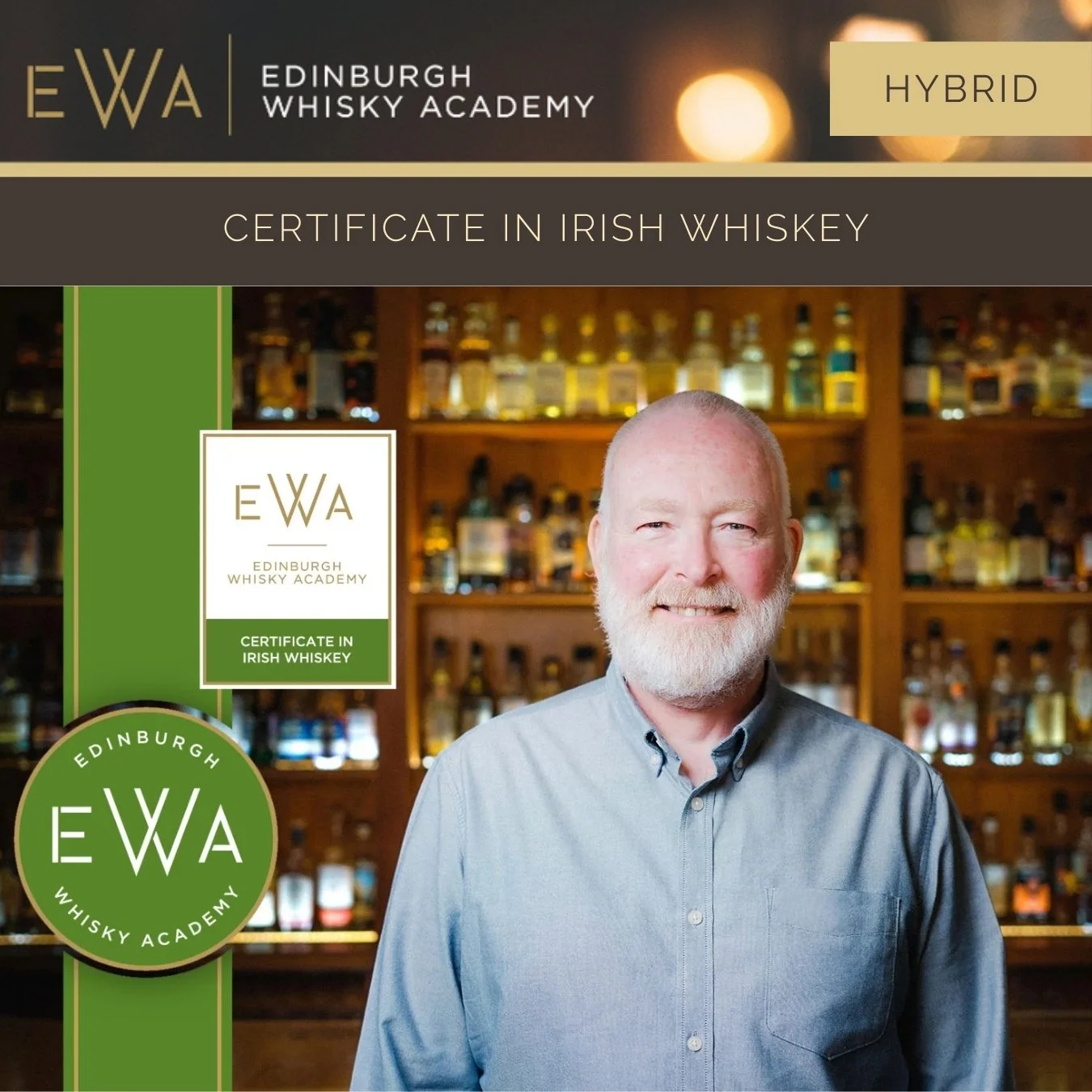 EWA Certificate in Irish Whiskey - Hybrid